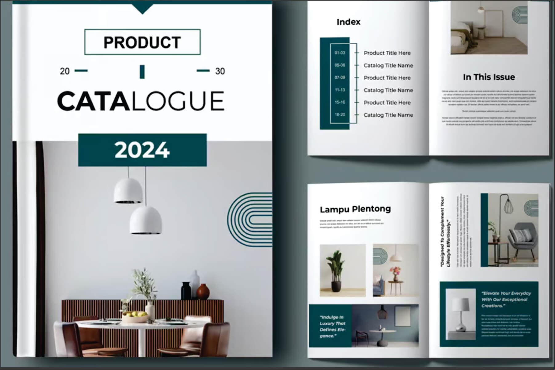 Portfolio image for Product Catalogue, a Catalogue Design project.